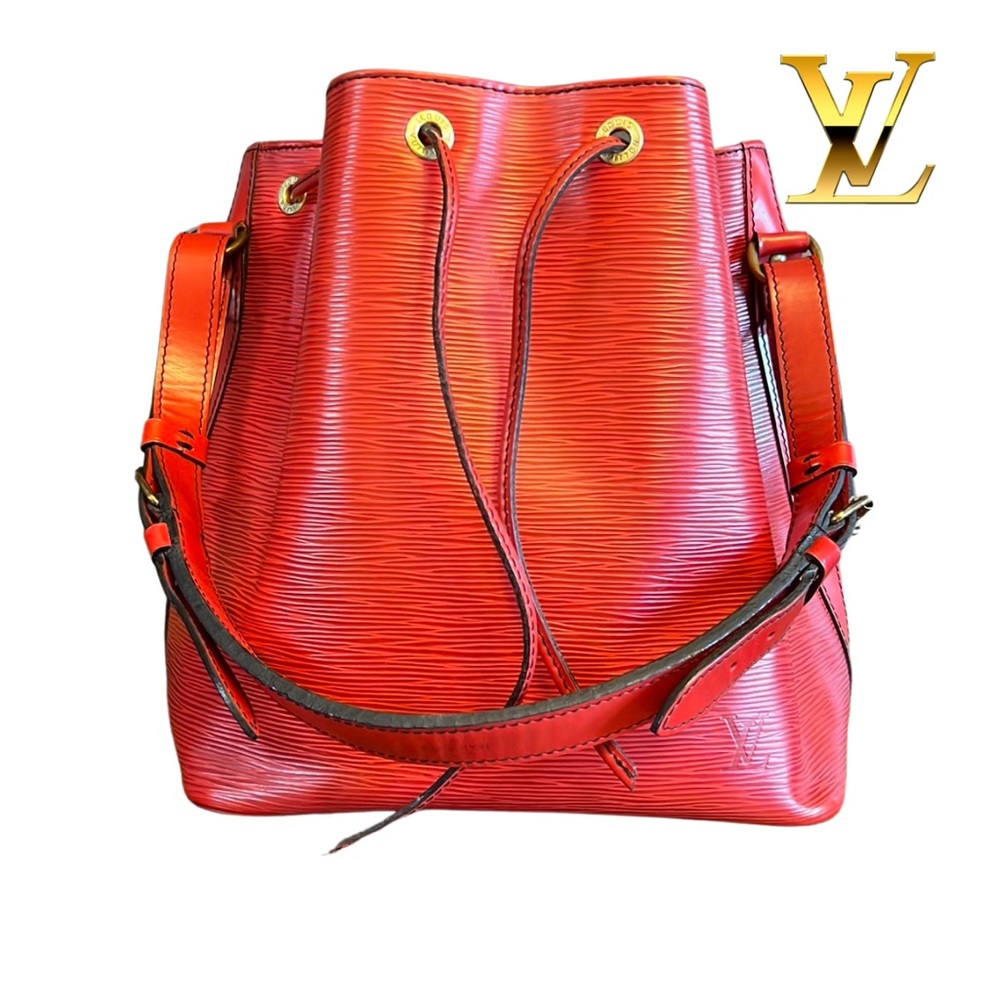 Louis Vuitton Red Epi Leather Noe